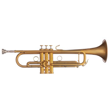 Bb-Trumpet MBXH - Matte gold lacquer